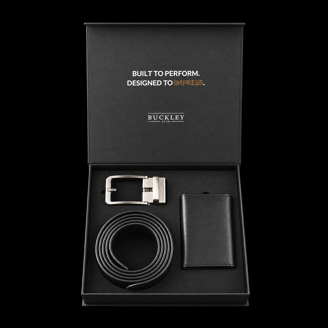 THE BUCKLEY COMBO - BELT + WALLET
