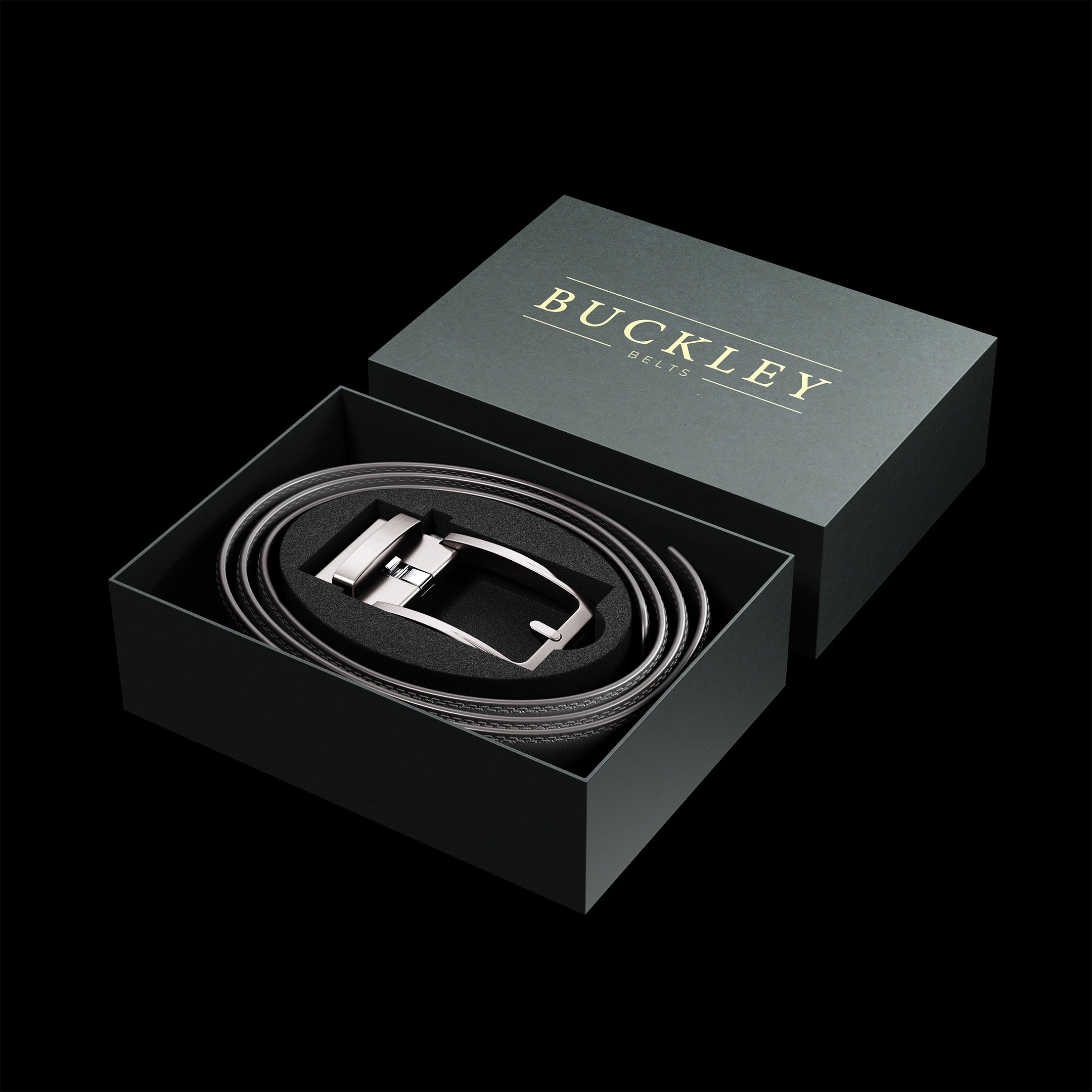The Buckley Belt | Grey
