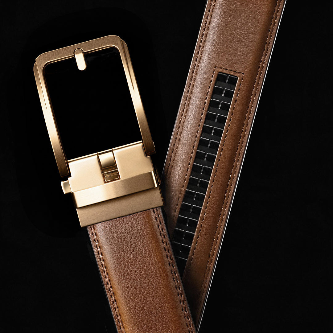 THE CLASSIC BELT - COGNAC